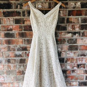 Vintage 1950s Jonny Herbert Lace Dress